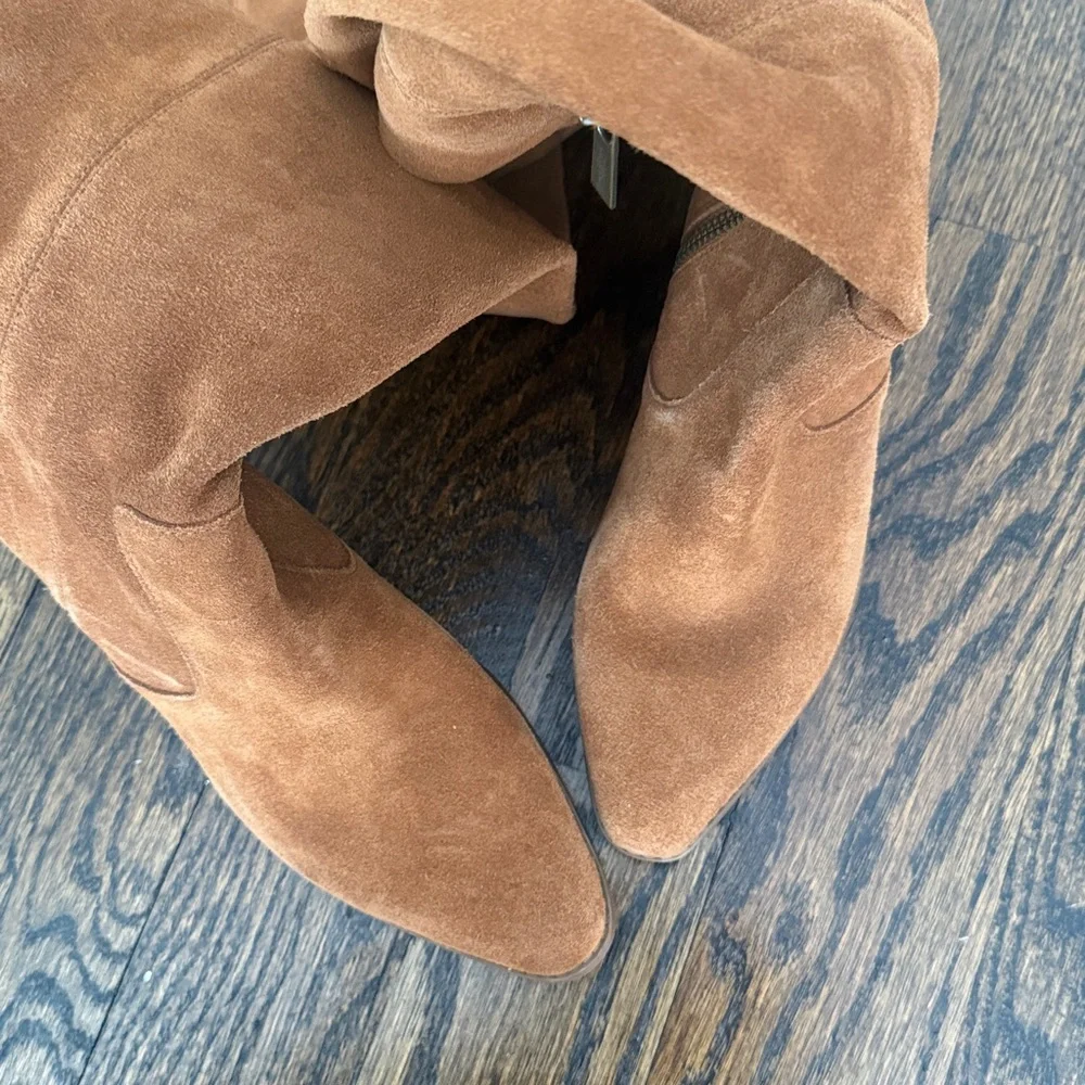 Michael Kors Harlow Over The Knee Boots Womens 7.5 Suede